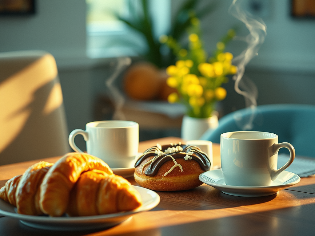 Busy day with good results